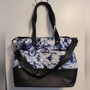 Steve Madden Large Tie Dye Quilted Tote Bag